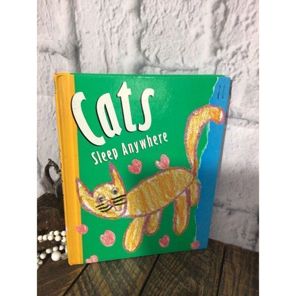 1993 School Text Book Reading Book “Cats Sleep Anywhere” Elementary Ages 6-10 - Picture 4 of 11